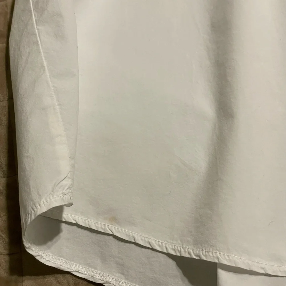 Forte Forte White Ruffle Neck Sleeveless Blouse - Picture 12 of 13